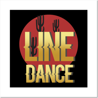 Line-Dancing Posters and Art